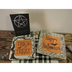 Spectrum Designz 2pc. Halloween Plate Set